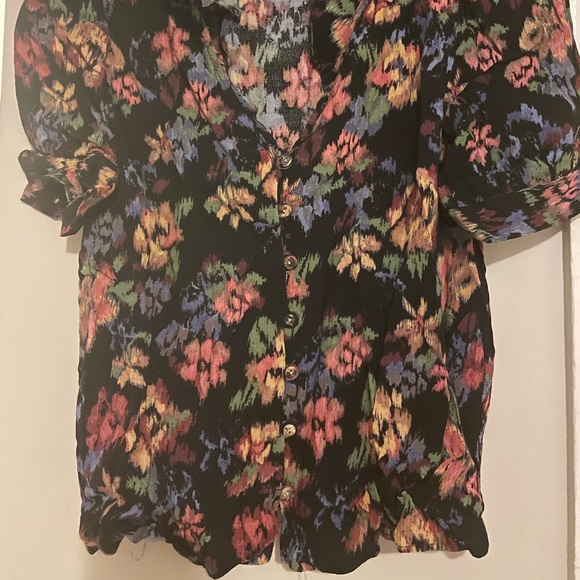 Zara Trf floral blouse - Picture 2 of 3